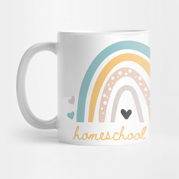 Homeschool Mom Rainbow by BeeDesignzzz